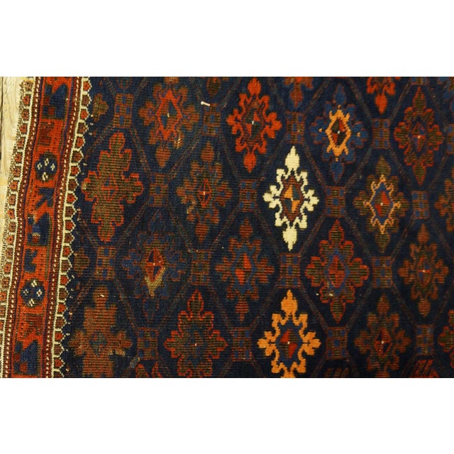 Textile Late 19th Century Persian Baluch Rug For Sale - Image 7 of 9