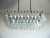 Glass Murano Poliedri Chandelier with Inscent Glasses from Carlo Scarpa, 1990s For Sale - Image 7 of 13