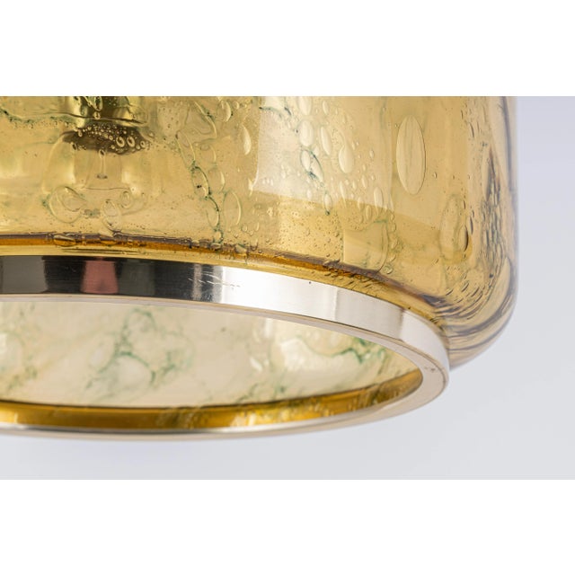 Large Murano Pendant Light by Doria, Germany, 1970s For Sale - Image 6 of 17