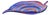 Polychrome Blown Glass Saucer from Murano For Sale