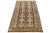 This beautiful art deco Persian Hamadan hand-knotted wool rug has a brown color field. It features a tribal motif with...