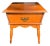 1950s Heywood-Wakefield Dough Box Side Table | Vintage Maple Flip-Top End Table For Sale