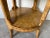 Vintage Maitland-Smith Faux Ostrich Leather Round Two-Tier End Table/ Sold For Sale - Image 4 of 12