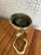 Mid 20th Century Vintage Mid 20th Century Brass Moroccan Snake Form Candle Holder For Sale - Image 5 of 9