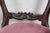 Antique Victorian Mahogany Balloon Back Child Doll Salesman Sample Parlor Chair For Sale - Image 11 of 14