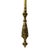 Neoclassical Brass Fireplace Tool Set C1920 For Sale - Image 13 of 17