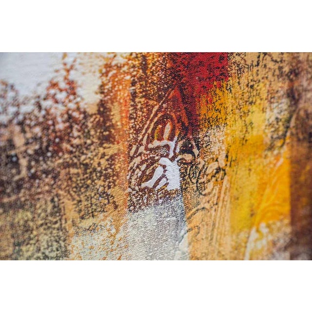 Abstract Composition, Acrylic on Canvas, 2000 For Sale - Image 6 of 8