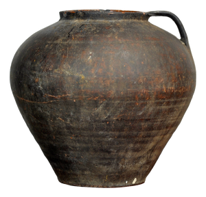 Antique Earthenware Pot, Moldova, 1850s