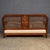Victorian Sofa and Amchairs in Bergere and Dappled Walnut, 1890s, Set of 3 For Sale - Image 4 of 18