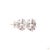 Ruby Red 1940s 2.79 Carat Round Brilliant Cut Diamond Ruby Earrings, Pair For Sale - Image 8 of 9