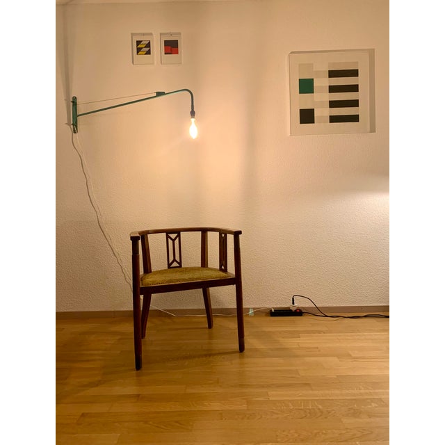 Art Nouveau Armchair in the style of Koloman Moser, 1890s For Sale - Image 9 of 14