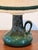 Fat Lava Table Lamp with Fabric Shade, Germany, 1970s For Sale - Image 6 of 15