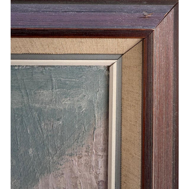 1966 Abstract Swedish Modern Portrait Painting by Thomas Ekvall For Sale In Miami - Image 6 of 12