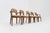 Brown Vintage Danish Dining Chairs by Niels Koefoed for Koefoeds Hornslet, 1960s, Set of 5 For Sale - Image 8 of 8