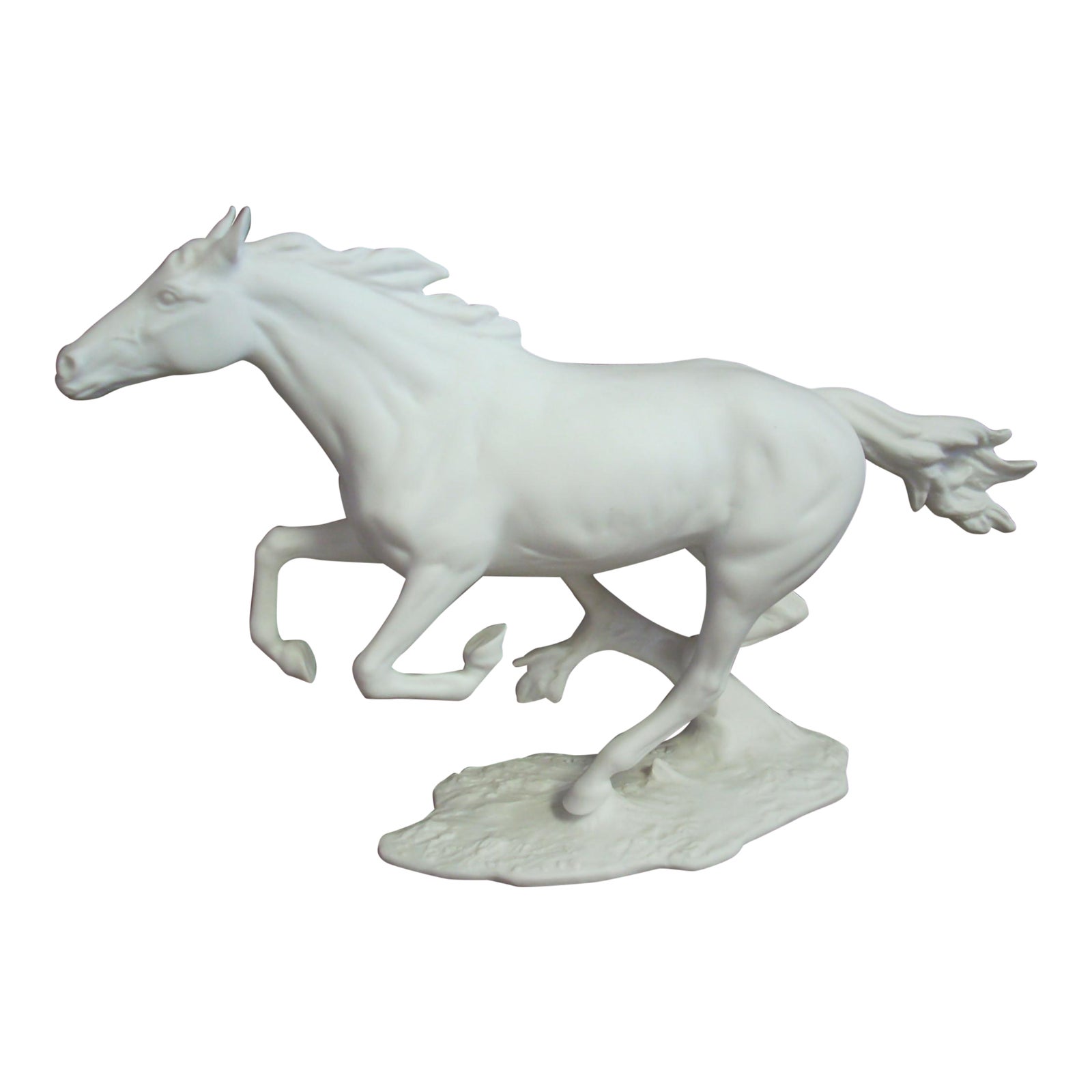 Kaiser Porcelain Galloping Horse Figurine Chairish