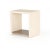 Four Hands Hugo End Table, Parchment White For Sale - Image 9 of 9