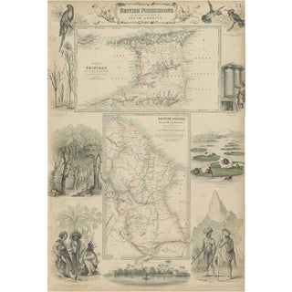 British Possessions on the North West Coast of South America, 1860 For Sale