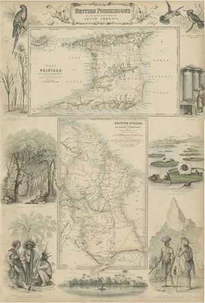 British Possessions on the North West Coast of South America, 1860
