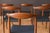 Vamo Sonderborg Vintage Set of Six Sculptural Solid Teak Danish Dining Chairs by Vamo Sønderborg For Sale - Image 4 of 18