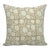 Rajat Floral Design Farmhouse Cushion Cover in Brown Duck Canvas 14x36 Inch For Sale