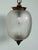 Vintage Glass and Brass Lantern, 1960s For Sale - Image 4 of 15