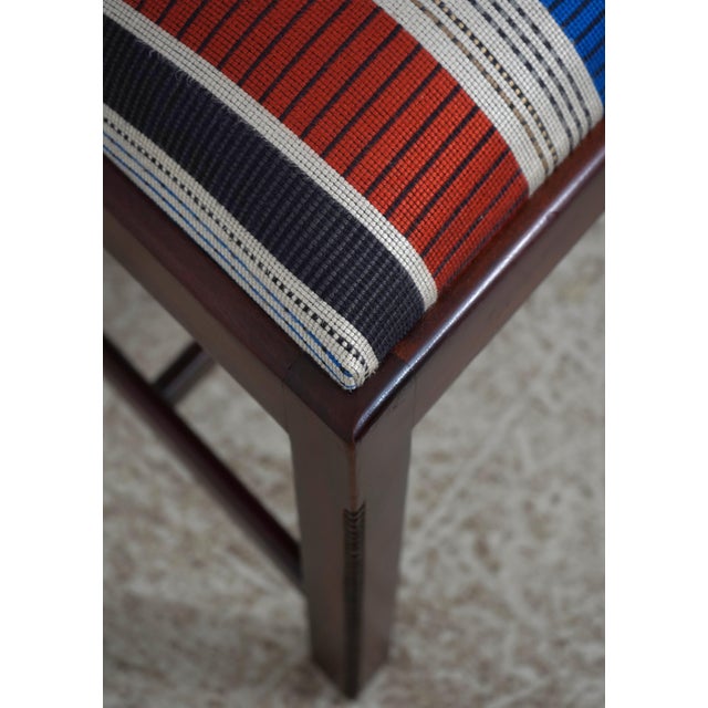 Set of 8 Maitland Smith Mahogany Dining Chairs For Sale - Image 15 of 18