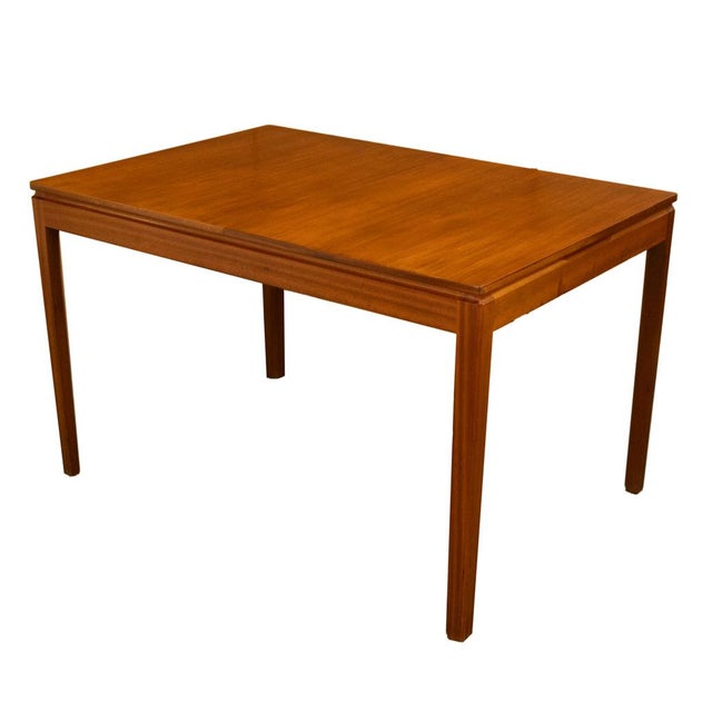 1960s Mid Century Modern Danish Style Teak Extending Dining Table by MacIntosh 1965 For Sale - Image 5 of 13