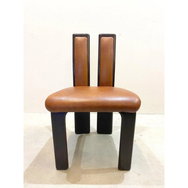 Mid-Century Modern Vintage Dining Chairs, 1980s, Set of 4 For Sale - Image 3 of 16