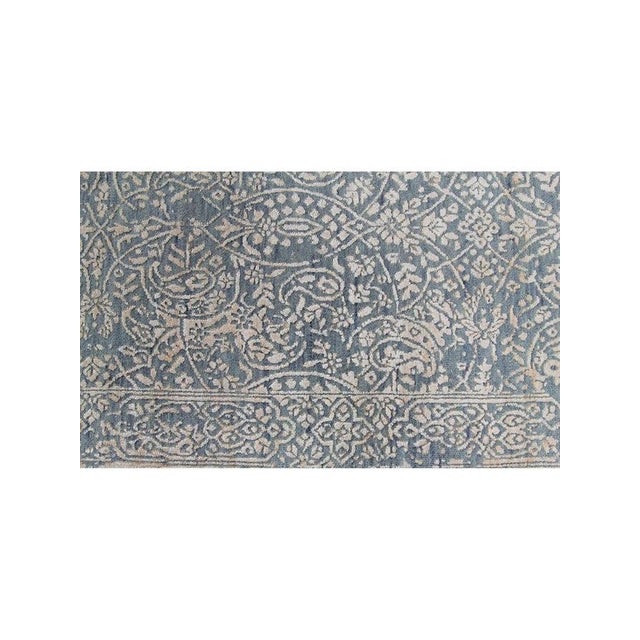 Textile 1990s Handwoven Transitional Runner Rug 3x8 For Sale - Image 7 of 9