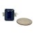 Natural Sapphire Diamond Ring 14k W Gold 12.36 TCW Certified, Size 9.75 For Sale
