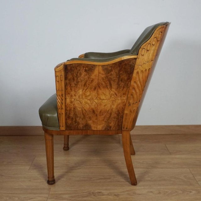 Vintage Art Deco Desk Chair by Maurice Adams, 1930s For Sale - Image 4 of 12