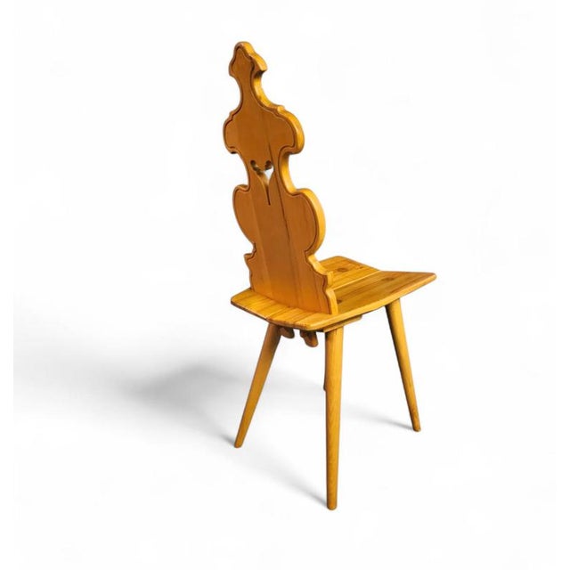 Tiroler Chairs and Table Set from Cepelia, Poland, 1960s, Set of 5 For Sale - Image 18 of 18
