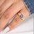 Natural 1.55cts blue sapphire ring in 18k gold For Sale - Image 11 of 18