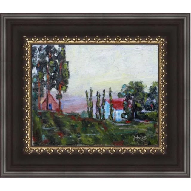 2020s Modern Impressionist Oil Painting Original by Haas For Sale - Image 5 of 10