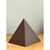 Sarreid Ltd. Vintage Sarreid Patinated Metal Pyramid Sculpture For Sale - Image 4 of 12