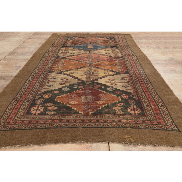 Late 19th Century Persian Malayer Rug, 04'11 X 09'07 For Sale - Image 9 of 9