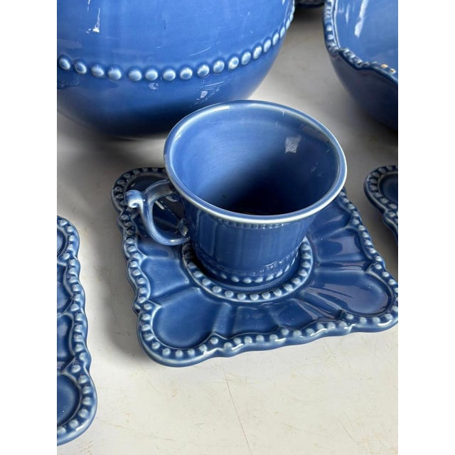 Vintage French Tea Set, 1970, Set of 23 For Sale - Image 14 of 17