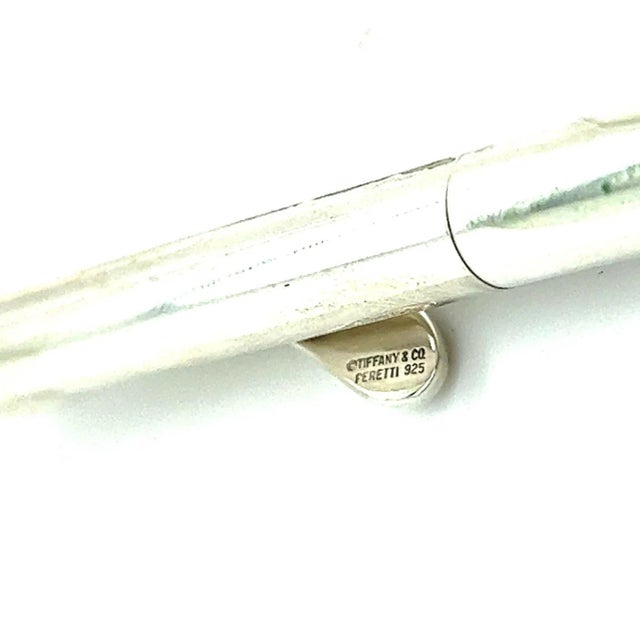 Contemporary 1990s Tiffany & Co Estate Ballpoint Pen 5" Silver For Sale - Image 3 of 6