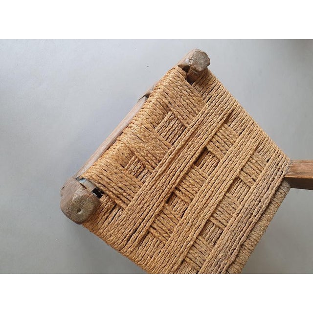 Brutalist Rope Chairs, Mid-1900s, Set of 2 For Sale - Image 12 of 16