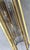 Robert Sonneman Mid-Century Modern Tall & Narrow Statement Pendant Chandelier in Brass With Clear Glass, in the Style of Robert Sonneman For Sale - Image 4 of 6