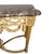 Antique Louis XVI Console Table, Carved Pine & Marble Top, 1870 For Sale - Image 4 of 10