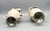 Off-white Pair of Coastal Shell Topiary Urn Topiary Sculptures by Artist – Coastal / Organic Modern For Sale - Image 8 of 17