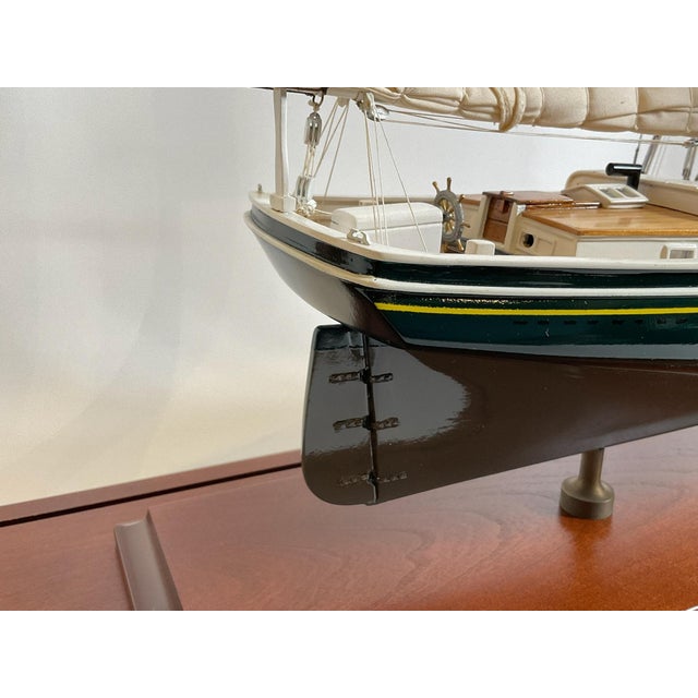 2000 - 2009 Fishing Schooner Model of "Mystic" For Sale - Image 5 of 12