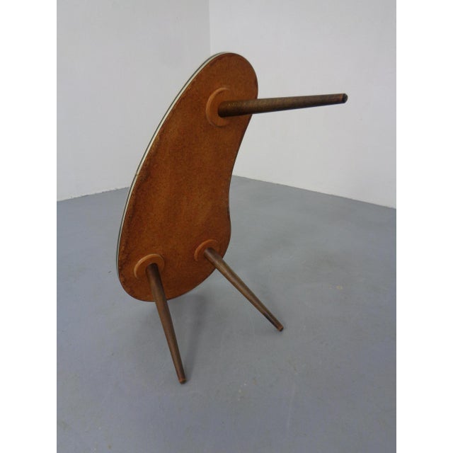 Tripod Kidney Side Table, Germany, 1960s For Sale - Image 15 of 18