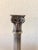 Pair of Antique European 800 Fine Silver Corinthian Column Candlesticks For Sale - Image 10 of 10