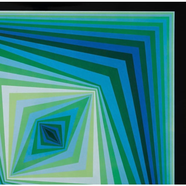 Victor Vasarely, RHOMBUS, Photogravure For Sale - Image 4 of 5