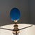 Blue 1950s French Style Blue Porcelain Table Lamp For Sale - Image 8 of 12