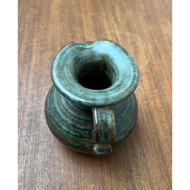 Brown Mid-Century Pottery Jug, 1960s For Sale - Image 8 of 18