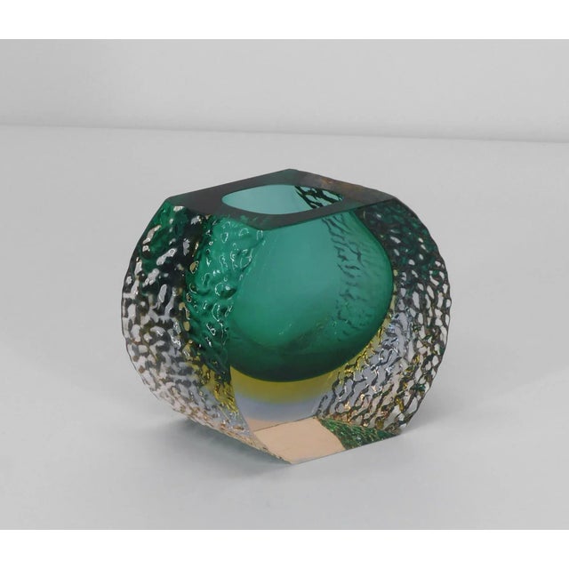 Submerged Vase attributed to Alessandro Mandruzzato, 1960s For Sale - Image 3 of 7