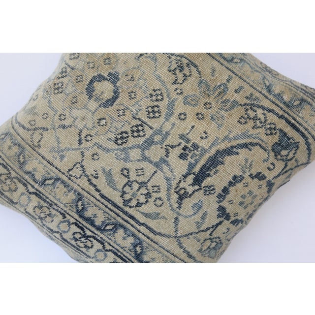 Handwoven Turkish Oushak Rug Pillow Cushion Cover -16'' X 16'' For Sale - Image 11 of 12